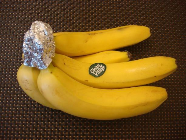 Billede taget af forfatteren (fordi bananer kan opbevares i meget længere)