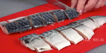 Enhver fisk kan tilberedes på denne måde, men makrel smager bedst.
