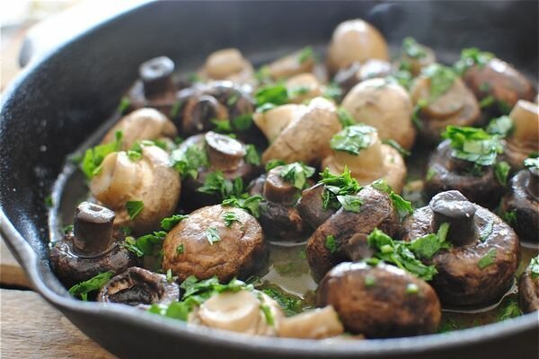 Stegte svampe udgør en alvorlig belastning på kroppen (Foto: bevcooks.com)