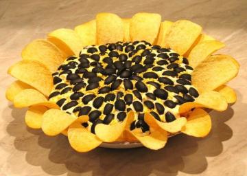 Salat "Sunflower". Hit denne sommer!