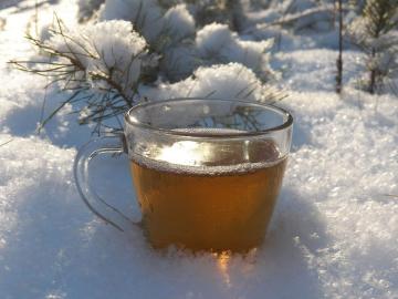 Warming kardemomme te, vi har flygte fra kulden!