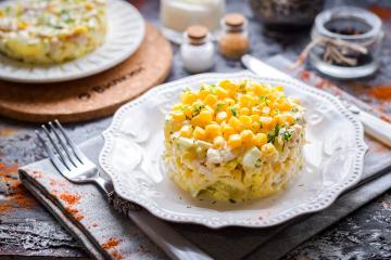 Røget kylling og ananas salat