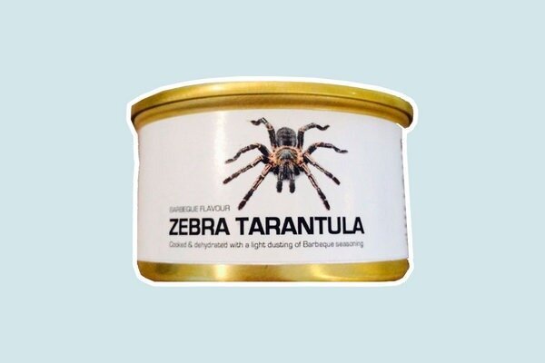 Vil du prøve en tørret tarantula? (Foto: Amazon.com)