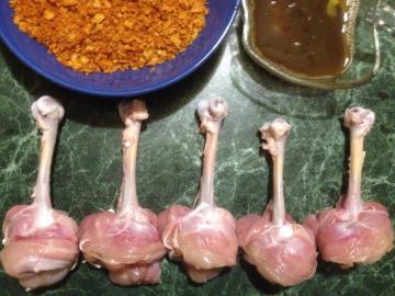 Kylling slikkepinde (kylling slikkepind)