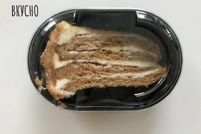 Honning kage fra cofix per pakke takeaway
