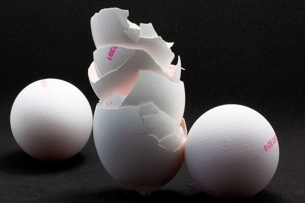 Ved hjælp af æggeskaller kan du kompensere for manglen på calcium i kroppen (Foto: Pixabay.com)