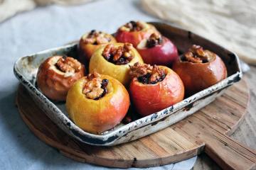 Hvordan til at lave mad bagte æbler nyttige for pancreatitis?