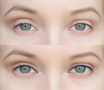 Metode til at påføre mascara at gøre øjne ser yngre (vises på modellen 30+)