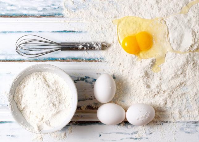 Sådan fjerner ægget smag i bagning. siger konditor