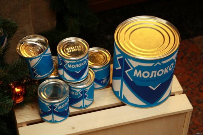 Kondenseret mælk en købt. Billeder - Yandex. billeder