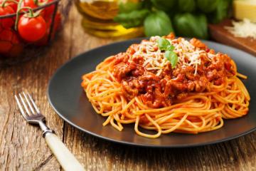 Spaghetti "Bolognese". Lækrere end restauranten!